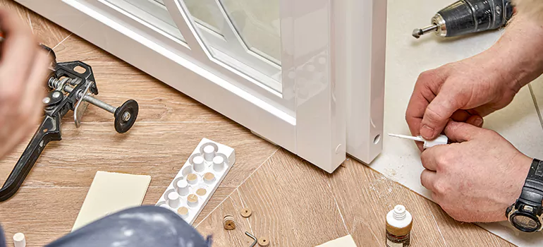 Commercial Aluminum Door Installation in Wright, FL