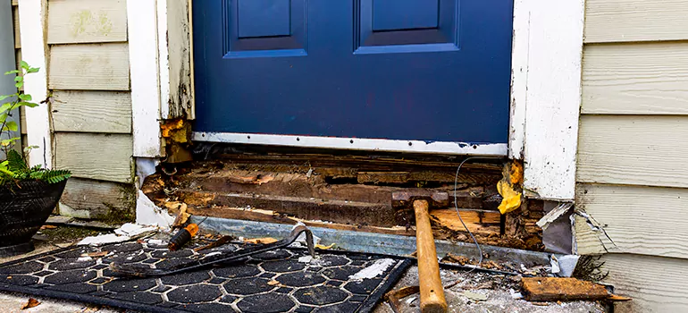 Broken Door Jamb Repair in Wright, FL