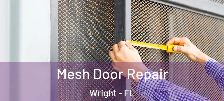 Mesh Door Repair Wright - FL