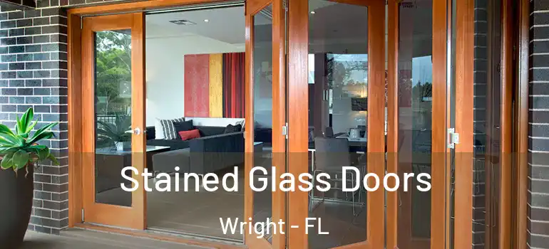 Stained Glass Doors Wright - FL