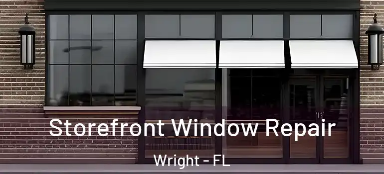 Storefront Window Repair Wright - FL